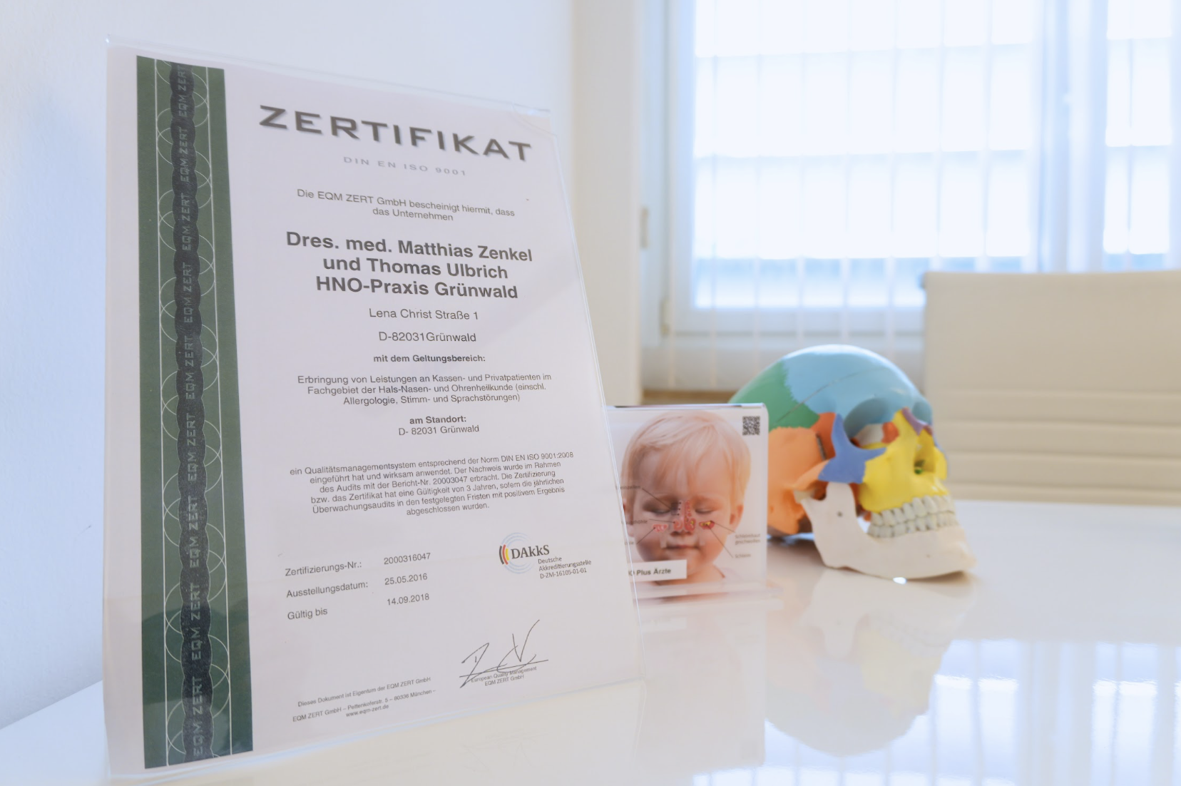 ISO 9001 Zertifikat